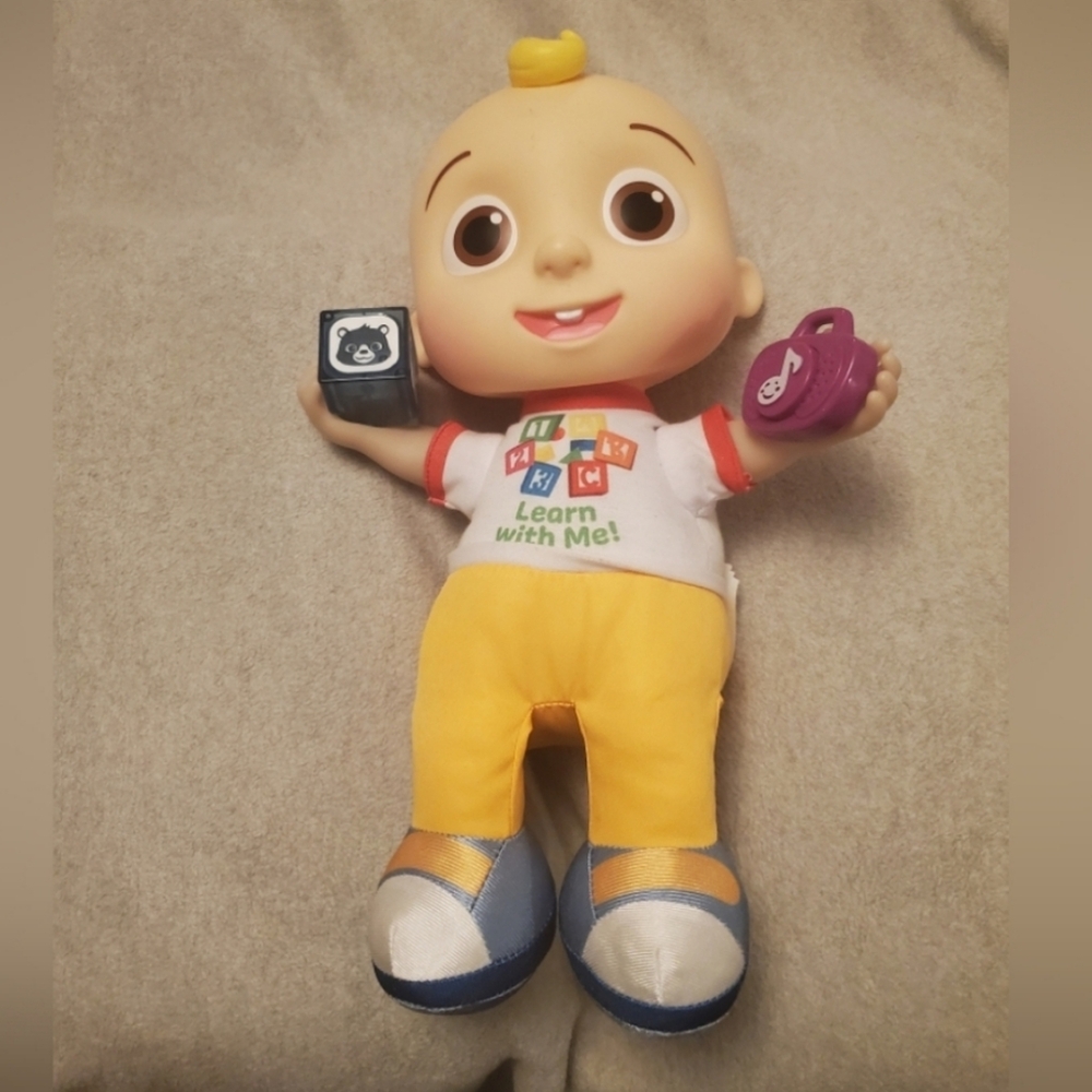 2 for $50 - Cocomelon Interactive Learning JJ Doll with Lights & Songs